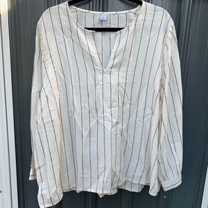 Old Navy Gold/Blue striped XXL